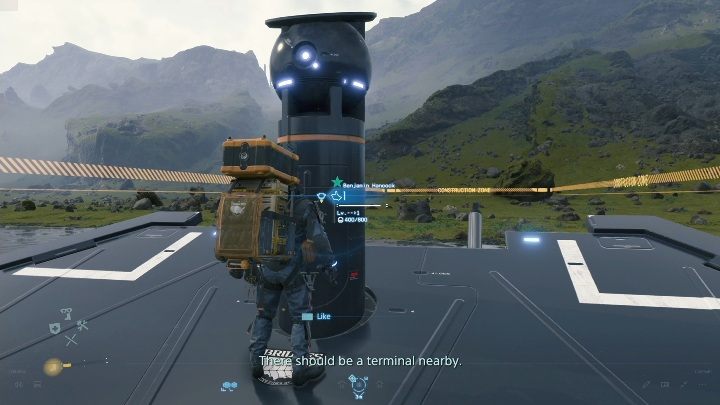 Gdzie rozpoczyna się misja: Centrum dystrybucji na zachód od Węzła Stołecznego - Death Stranding: Rozdział 2 - Amelie | Opis przejścia, solucja - Death Stranding - poradnik do gry