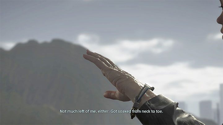 Wspomniany skażony deszcz jest bardzo niebezpieczny dla wszystkiego z czym wejdzie w kontakt - O co chodzi w fabule Death Stranding? - Death Stranding - poradnik do gry