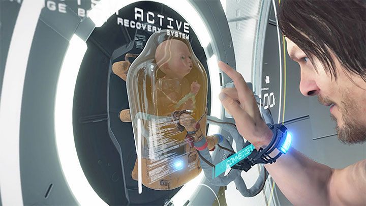 Inna ważna cecha prywatnej kwatery to regeneracja ŁD (Łącznikowego Dziecka) - Kryjówka | Death Stranding - Death Stranding - poradnik do gry
