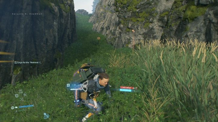Pierwszą częścią tego zlecenia jest dostanie się do obozu przeciwników i zabranie aparatu - Death Stranding: Rozdział 6 - Deadman | Opis przejścia, solucja - Death Stranding - poradnik do gry