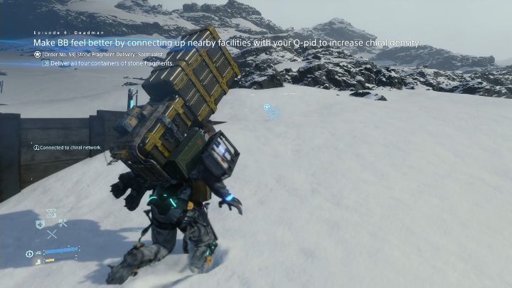 To jedno z cięższych, ale jednocześnie ciekawszych zadań, w tym rozdziale - Death Stranding: Rozdział 6 - Deadman | Opis przejścia, solucja - Death Stranding - poradnik do gry