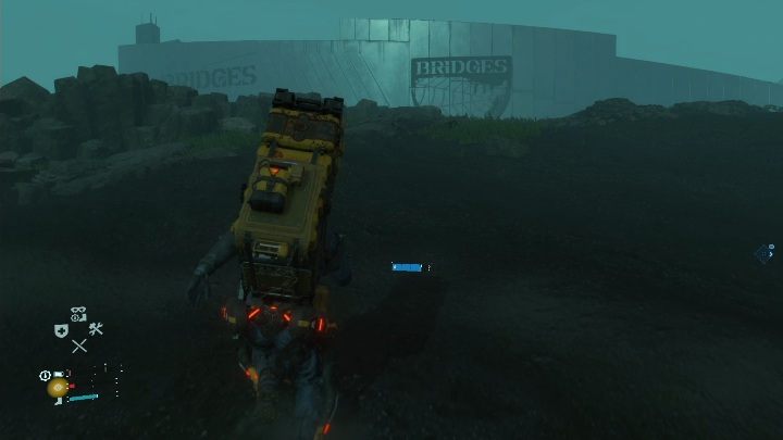 W trakcie podróży zaglądaj do odblokowanych lokacji, aby móc doładować swój sprzęt - Death Stranding: Rozdział 10 - Die - Hardman | Opis przejścia, solucja - Death Stranding - poradnik do gry