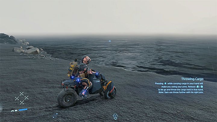 Po dotarciu do celu podróży zatrzymaj się na brzegu - Trofeum Dostawca usług publiicznych | Trofea i osiągnięcia w Death Stranding - Death Stranding - poradnik do gry