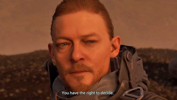 Niektóre sceny w Death Stranding (zwłaszcza te z trzynastego rozdziału kampanii) mogą sugerować, że w grze są wybory i że podejmowane decyzje mogą mieć różne konsekwencje - Czy w Death Stranding są wybory i romanse? - Death Stranding - poradnik do gry