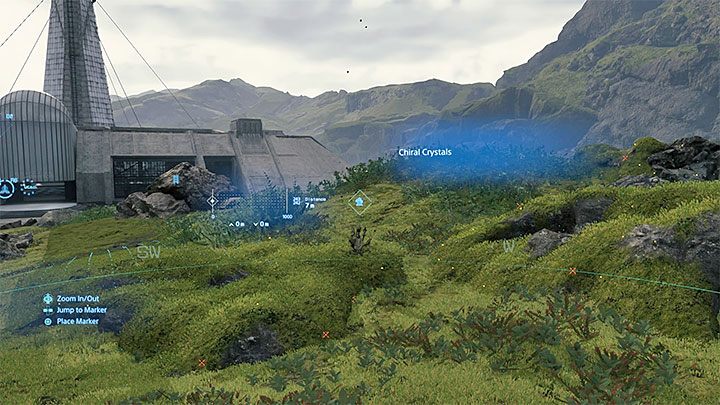 Dla przypomnienia kryształki chilorium (Chiral Crystals) są jednym z surowców w grze - Jak zbierać kryształki chilorium w Death Stranding? - Death Stranding - poradnik do gry