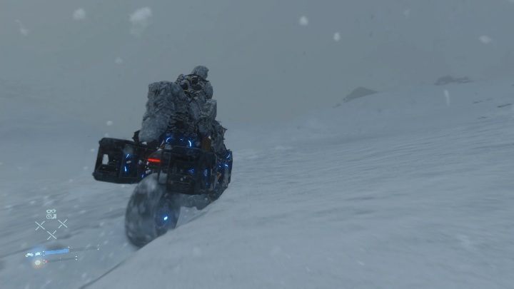 Trasa, którą musisz pokonać z tym niewygodnym ładunkiem jest długa i dość niebezpieczna - Death Stranding: Rozdział 7 - Clifford | Opis przejścia, solucja - Death Stranding - poradnik do gry