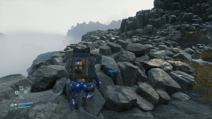 Po górach musisz jednak poruszać się pieszo - Death Stranding: Rozdział 5 - Mama | Opis przejścia, solucja - Death Stranding - poradnik do gry