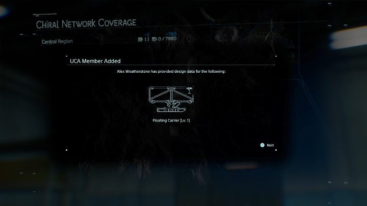 W nagrodę za wykonanie zadania otrzymasz między innymi Floating Carrier - Death Stranding: Rozdział 3 - Fragile | Opis przejścia, solucja - Death Stranding - poradnik do gry