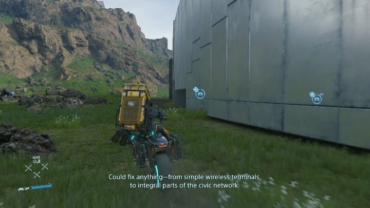 Gdzie rozpoczyna się misja: Centrum dystrybucji na południe od Węzła Jeziornego - Death Stranding: Rozdział 3 - Fragile | Opis przejścia, solucja - Death Stranding - poradnik do gry
