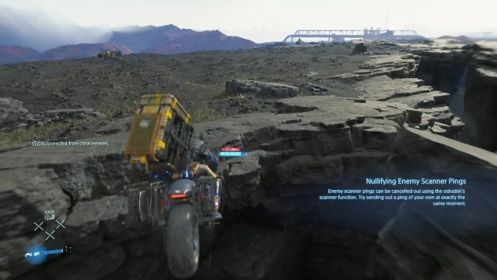 Do Śmieciarza prowadzą dwie drogi: bezpieczna, ale dłuższa oraz krótka, ale strasznie wymagająca - Death Stranding: Rozdział 3 - Fragile | Opis przejścia, solucja - Death Stranding - poradnik do gry
