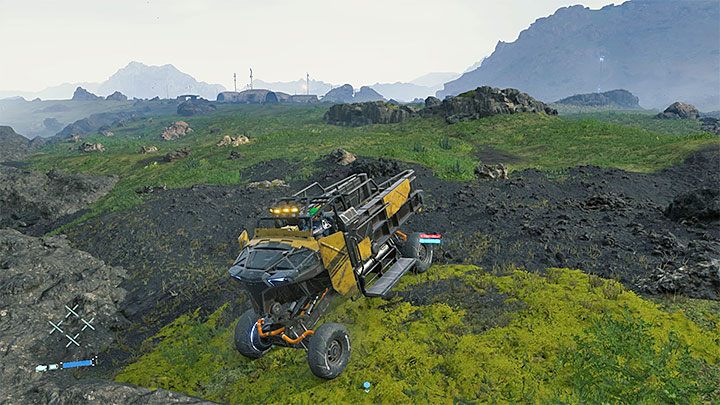 Pozyskanie ciężarówki jest na szczęście mniej problematyczne od motocykla - Pojazdy | Death Stranding - Death Stranding - poradnik do gry
