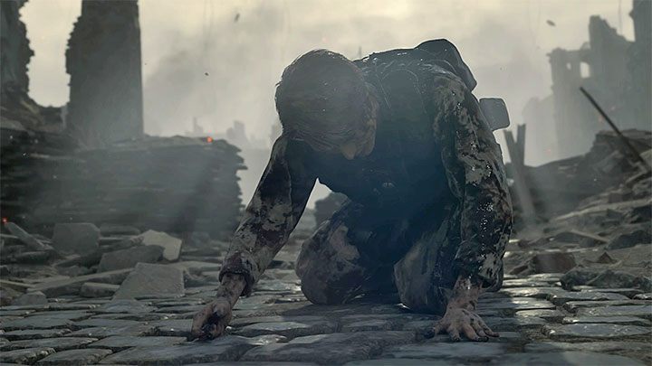 Po tym jak dostatecznie osłabisz Ungera przemieści się w inne miejsce na mapie i polowanie rozpocznie się od nowa - Clifford Unger - rozdział 7 - Death Stranding - poradnik do gry