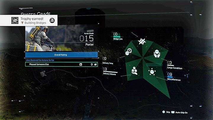 Rodzaj trofeum: brązowe - Lista trofeów i osiągnięć w Death Stranding - Death Stranding - poradnik do gry