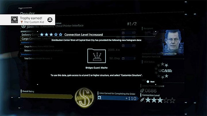 Rodzaj trofeum: brązowe - Lista trofeów i osiągnięć w Death Stranding - Death Stranding - poradnik do gry