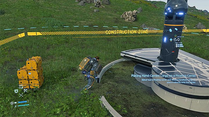 W przypadku bardzo złożonych konstrukcji Asembler jest używany wyłącznie do postawienia fundamentów - Stawianie konstrukcji | Death Stranding - Death Stranding - poradnik do gry