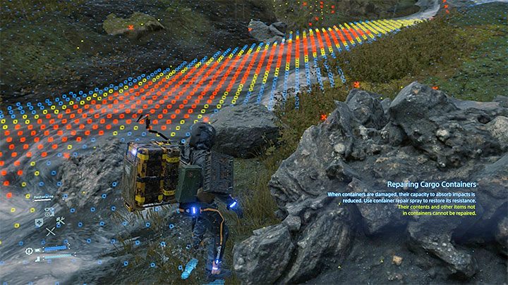 W Death Stranding bardzo często od celu podróży oddziela cię rzeka, ale nigdy nie powinieneś śpieszyć się z wejściem do niej - Porady na start do Death Stranding - Death Stranding - poradnik do gry