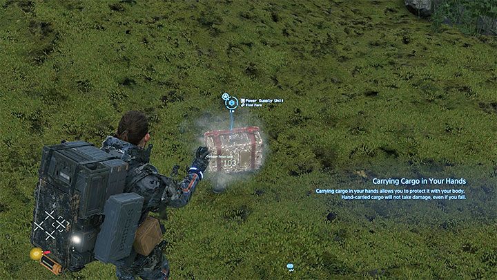 Możesz już popsikać na uszkodzony pojemnik - Jak naprawić uszkodzony ładunek w Death Stranding? - Death Stranding - poradnik do gry