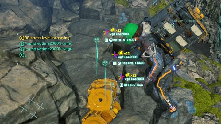 Jeśli pod wodą odnalazłeś duszę innego gracza i nawiązałeś z nią połączenie, to po powrocie do świata żywych możesz znaleźć trochę sprzętu, który transportował poległy gracz - Co się dzieje po śmierci bohatera w Death Stranding? - Death Stranding - poradnik do gry