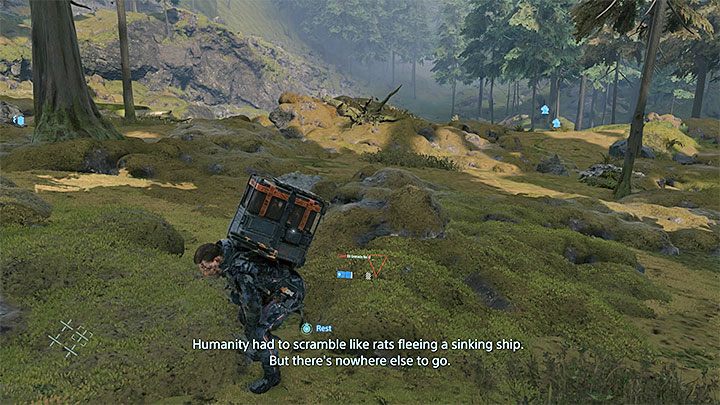 Docelowo musisz dotrzeć w pobliże farmy wiatrowej - Jak uniknąć wynurzonych w drodze na farmę wiatrową w Death Stranding? - Death Stranding - poradnik do gry