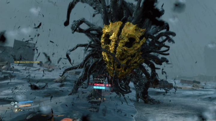 Jedną z umiejętności czworonożnej bestii jest szarża - Czworonożna bestia | Boss w Death Stranding - Death Stranding - poradnik do gry