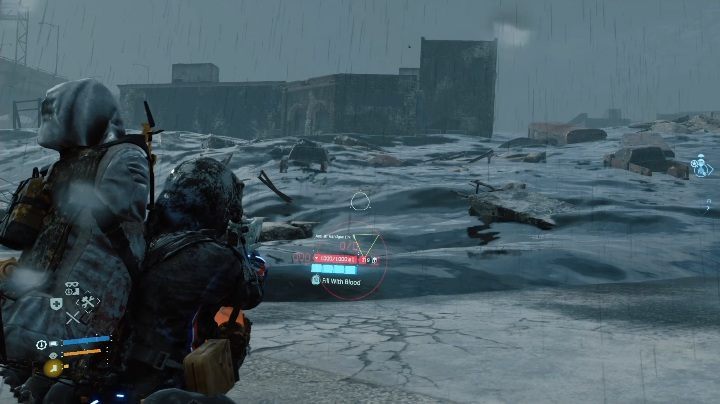 Drugą umiejętnością potwora jest chowanie się w smole - Czworonożna bestia | Boss w Death Stranding - Death Stranding - poradnik do gry