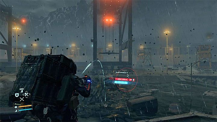 Do pokonania kałamarnicy używa się hematogranatów - Kałamarnica | Boss w Death Stranding - Death Stranding - poradnik do gry