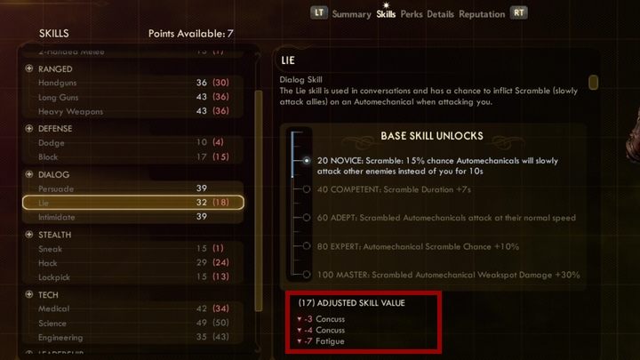 Zaniedbane potrzeby fizjologiczne oraz negatywne efekty nałożone na postać w czasie walki, mocno odbijają się na statystkach postaci. - Jak przetrwać w trybie Supernova w The Outer Worlds? - The Outer Worlds - poradnik do gry