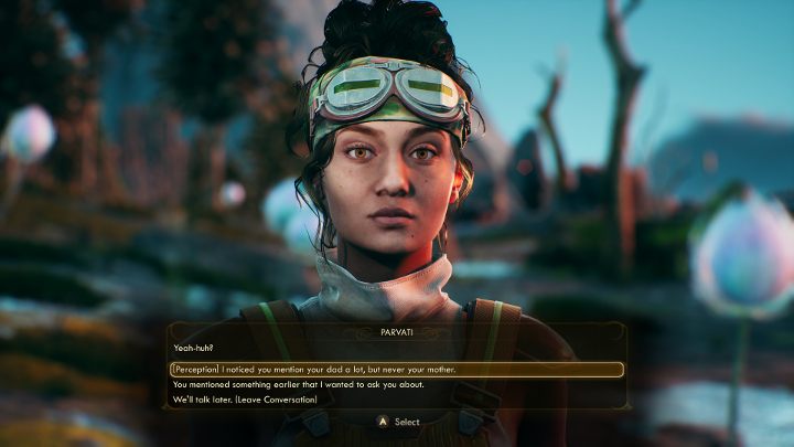 W trakcie rozmów warto wybierać opcje dialogowe, których sukces zależy od danej umiejętności. - Jak szybko zdobywać doświadczenie w The Outer Worlds? - The Outer Worlds - poradnik do gry