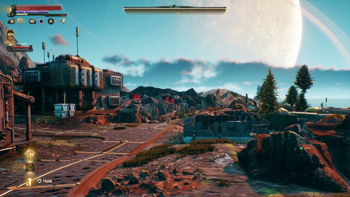 Przytrzymaj klawisz interakcji, aby schować broń. - Jak schować broń w The Outer Worlds? - The Outer Worlds - poradnik do gry