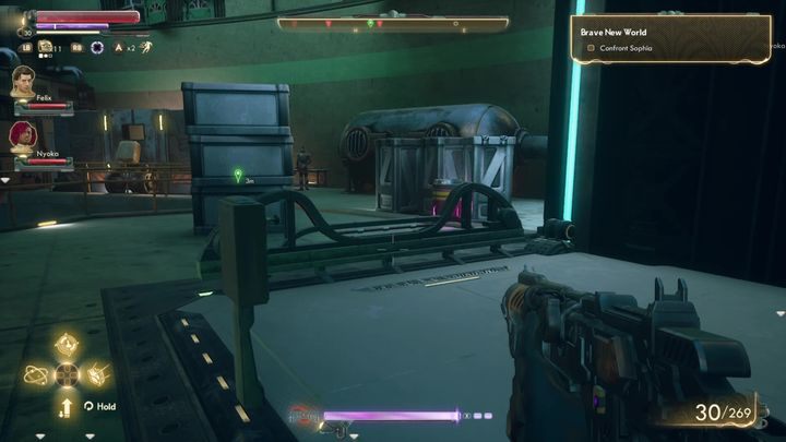 Gdy uda ci się przedrzeć do labiryntu, będziesz musiał przebijać się przez kolejne poziomy, tak by dotrzeć do windy - Nowy wspaniały świat | Solucja The Outer Worlds - The Outer Worlds - poradnik do gry