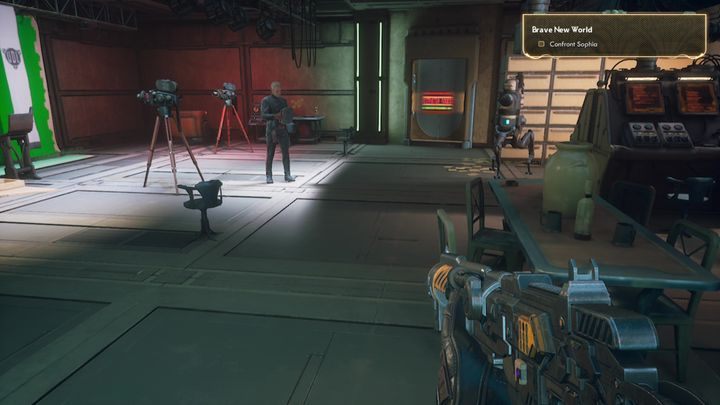 Ostatnia widna doprowadzi cię natomiast do twojego głównego przeciwnika - Sophii lub Phineasa - Nowy wspaniały świat | Solucja The Outer Worlds - The Outer Worlds - poradnik do gry