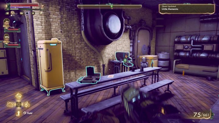 W pierwszej kolejności udaj się do opuszczonej placówki nieopodal rozdroży - Drobna pamiątka | Misja poboczna w The Outer Worlds - The Outer Worlds - poradnik do gry