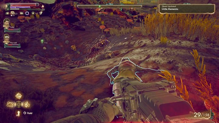 Lokacja ta znajduje się po drugiej stronie rzeki - Drobna pamiątka | Misja poboczna w The Outer Worlds - The Outer Worlds - poradnik do gry