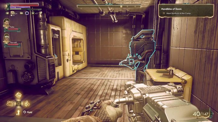 Jeśli się zgodzisz, będziesz musiał uruchomić systemy ręcznie za pomocą trzech dźwigni - dwie z nich ulokowane są na Bursztynowych Wyżynach, kolejna poza murami osady - Prace dorywcze | Misja poboczna w The Outer Worlds - The Outer Worlds - poradnik do gry