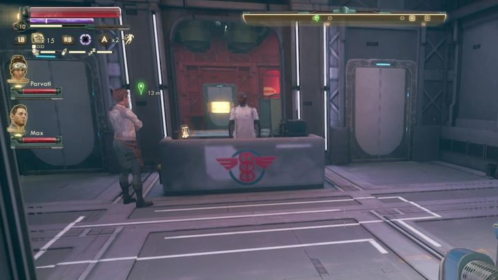 Jeśli posiadasz wspomnianą kartę, to możesz bez przeszkód udać się do odizolowanej strefy - Najgorszy kontakt | Misja towarzysza w The Outer Worlds - The Outer Worlds - poradnik do gry