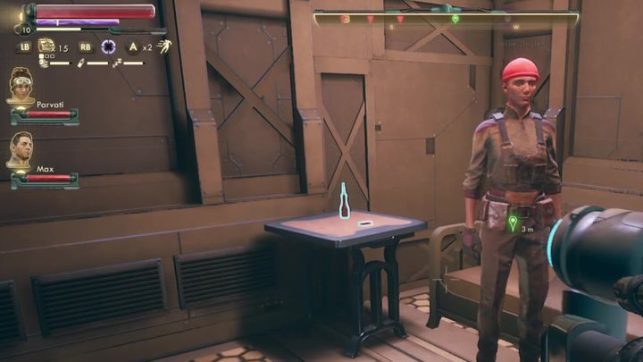 Po uporaniu się z problemem, wróć do ambulatorium i porozmawiaj z Jessie i Ellie - Najgorszy kontakt | Misja towarzysza w The Outer Worlds - The Outer Worlds - poradnik do gry