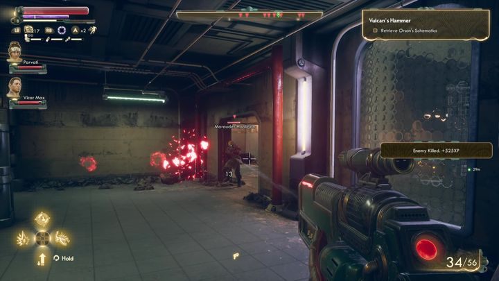 Jeśli zdecydowałeś się pomóc, to będziesz musiał udać się do okolicznego magazynu Cioteczki Cleo - Młot Wulkana | Misja poboczna w The Outer Worlds - The Outer Worlds - poradnik do gry