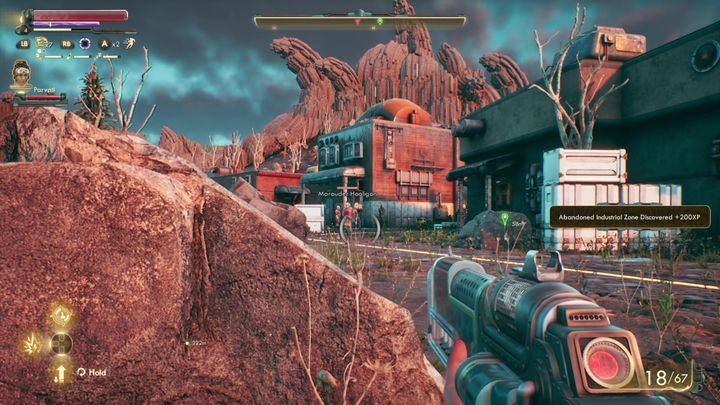 Guillaume Antrim [3] również znajduje się w towarzystwie innych maruderów - Za garść palców | Misja poboczna w The Outer Worlds - The Outer Worlds - poradnik do gry