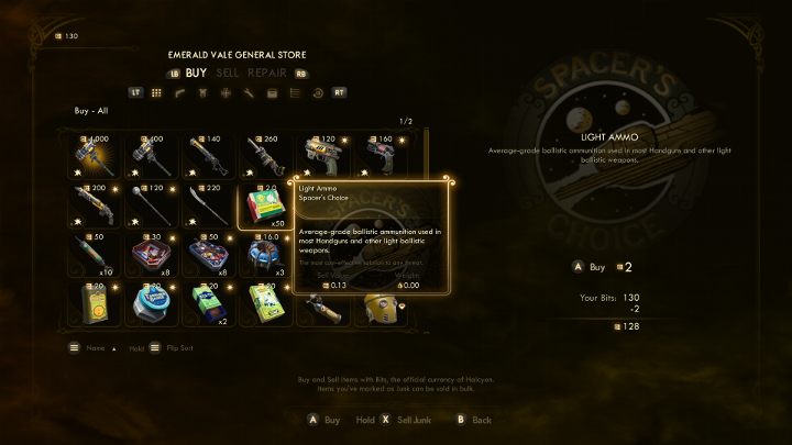 Zadbanie o odpowiedni zapas amunicji to podstawa przeżycia. - 10 najlepszych porad na start | The Outer Worlds - The Outer Worlds - poradnik do gry