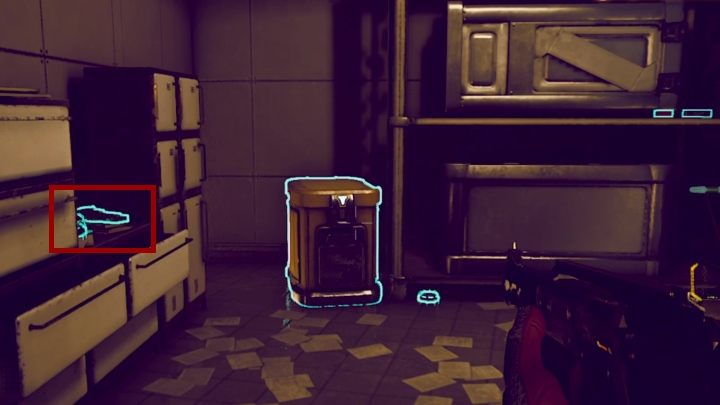 Na piętrze znajdziesz zamknięte drzwi z interkomem - okaże się, że w środku uwięziona jest Huxley - W poszukiwaniu FPUL | Misja poboczna w The Outer Worlds - The Outer Worlds - poradnik do gry