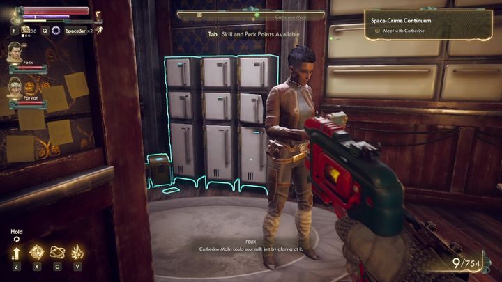 Kobieta powie ci, że laboratorium znajduje się w Kaskadii - Kontinuum czasoprzestępcze | Misja poboczna w The Outer Worlds - The Outer Worlds - poradnik do gry