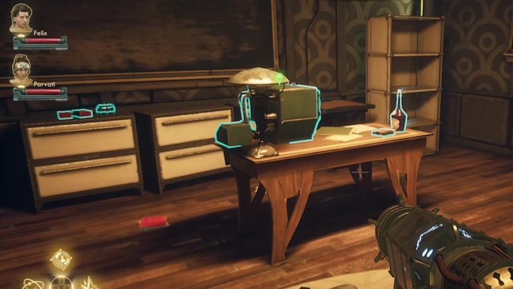 Idąc dalej dotrzesz do kolejnego pomieszczenia z terminalem - Lodowy pałac | Misja poboczna w The Outer Worlds - The Outer Worlds - poradnik do gry