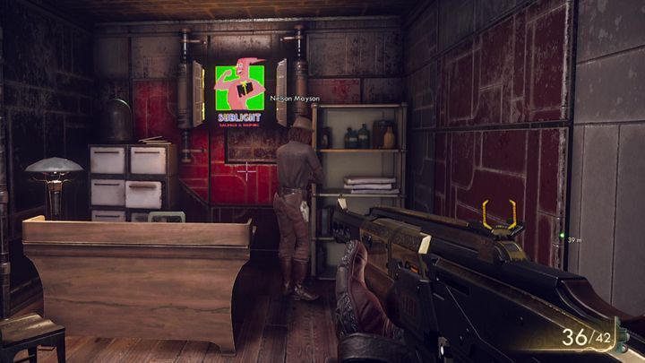 Przebywając w Roztoce, skieruj się do pierwszego na lewo budynku - przebywa tam Nelson Mayson - Królowie pszczurów | Misja poboczna w The Outer Worlds - The Outer Worlds - poradnik do gry