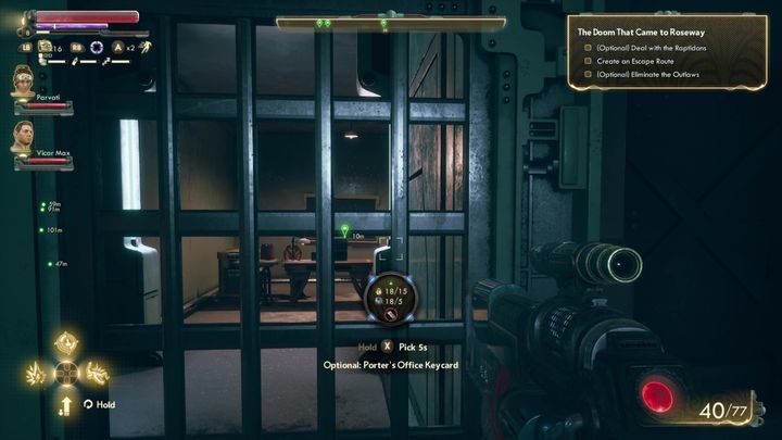 Uwolnienie Cassandry będzie wymagać od ciebie wydrukowania karty ochrony laboratorium - Przyszła na Rozarium zagłada | Misja poboczna w The Outer Worlds - The Outer Worlds - poradnik do gry