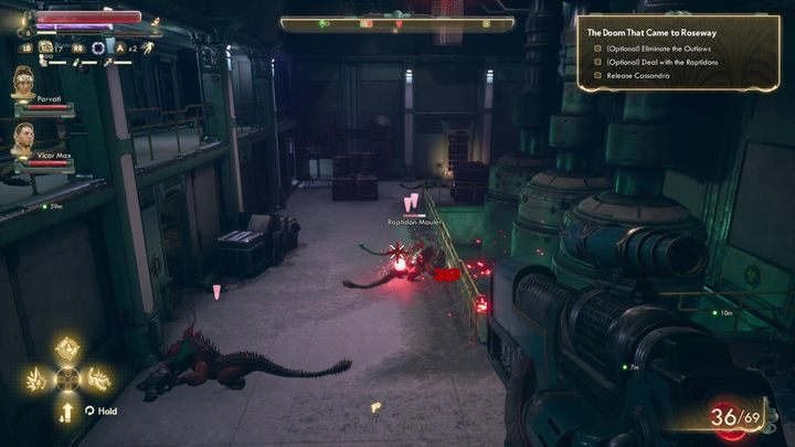 Po pozyskaniu karty musisz jeszcze oczyścić drogę ucieczki dla Cassandy - Przyszła na Rozarium zagłada | Misja poboczna w The Outer Worlds - The Outer Worlds - poradnik do gry