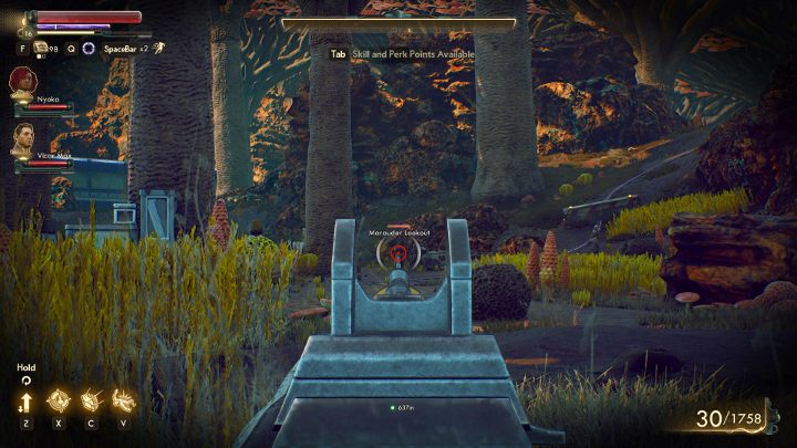 W wysokich trawach możesz schować się przed wrogami. - Walka w The Outer Worlds - The Outer Worlds - poradnik do gry