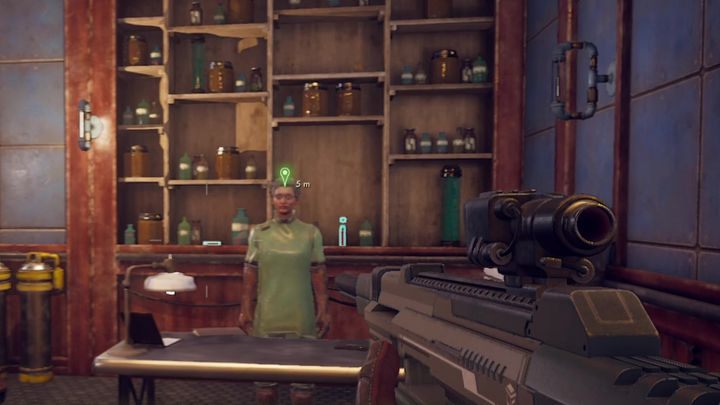 Udaj się do apteki i porozmawiasz Abigail Edwards - Pasja w pigułce | Misja poboczna w The Outer Worlds - The Outer Worlds - poradnik do gry
