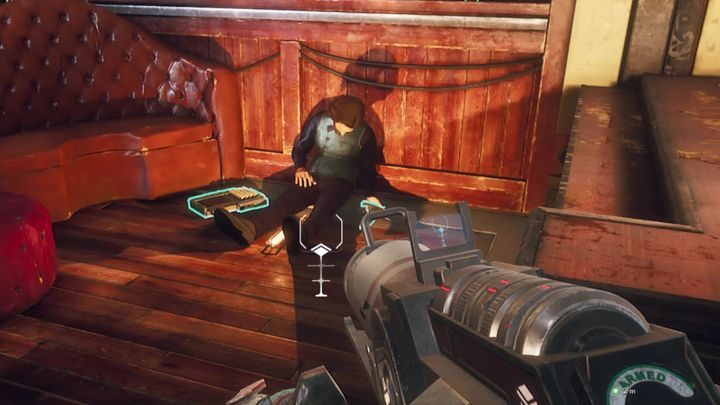 Gdy już dotrzesz do terminalu, będziesz mógł ponownie uruchomić przekaźnik - Ciche głosy | Misja poboczna w The Outer Worlds - The Outer Worlds - poradnik do gry