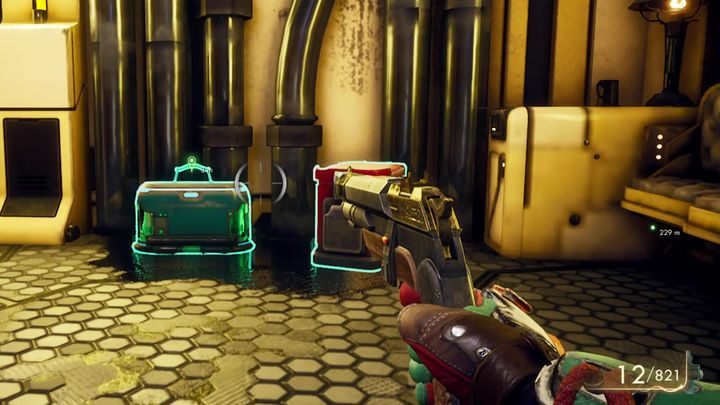 Kolejną broń - Żuchwołamacz (Mandibular Rearranger) - znajdziesz na Scylli - Broń z próżni | Misja poboczna w The Outer Worlds - The Outer Worlds - poradnik do gry