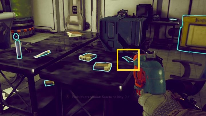 Gdy dostaniesz się do terminalu będziesz musiał odpowiedzieć na trzy pytania, aby uzyskać dostęp do broni - Broń z próżni | Misja poboczna w The Outer Worlds - The Outer Worlds - poradnik do gry
